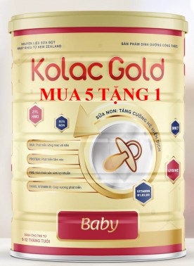 KOLAC GOLD BABY 900G phát triển toàn diện